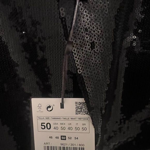 Zara Men Sequin Blazer - Picture 3 of 4